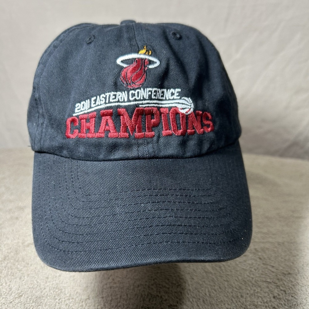 Miami Heat 2011 Eastern Conference Champions Hat 47 Twins Strapback OSFA NBA